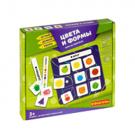 Развивающая игра "Игры на липучках. Цвета и формы" ВВ3961 BONDIBON