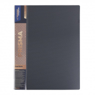 Папка 20 файлов А4, 20мм, 600мкм, карман корешок, серая "Prisma" EC211500015/115 Expert Complete