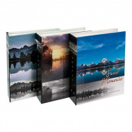 Фотоальбом на 200ф 10*15 Platinum PP-46200 S "Ландшафт-8" ассорти 23917