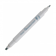 Текстовыделитель Pentel "ILLUMINA FLEX" 2-х сторон. пастельно-серый, скошен./пулев. 1-3,5мм SLW11P-N