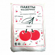 Пакет фасовочный 24*37см, ПВД, 25/30мкм (1уп*500шт) 500/5000/НВ Пакет фасовочный 24*37см, ПВД, 25/30мкм (1уп*500шт) 500/5000/НВ
