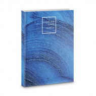 Записная книга А5+ 96л "Elements" клетка, сшивка, интегр.обл., картон, рис ЕТИ596359 Listoff