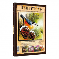 Папертоль «Зимняя пташка» 12*12см. РТ150100