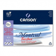 Альбом для акварели 18*25см 12л, 270г/м2, склейка  "Montval" 200807323 Canson