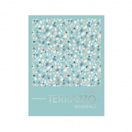 Блокнот А6 80л "Materials. Terrazzo" в точку, сшивка, интегр.обл., картон, рис БИТФ680122 Listoff