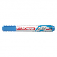 Текстовыделитель Erich Krause V-40 VisioLine Неон /голубой/скошенный/0,6-5,2мм ЕК30978