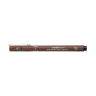 Линер Uni Pin Fine Line Brush (кисть) сепия PIN Brush-200(S)Sepia