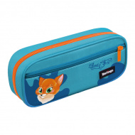 Пенал-футляр 1отд., 22*9,5*5см "Sly fox" б/напол., карман, полиэстер PM09141 Berlingo