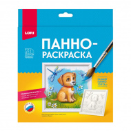 Набор д/творчества Lori Панно "3D Art. Щенок" 15*15см Ирп-028 Набор д/творчества Lori Панно "3D Art. Щенок" 15*15см Ирп-028