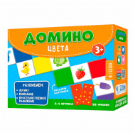 Игра настольная "Домино. Цвета" 28 двустор. фишек 4607177457888 ГЕОДОМ