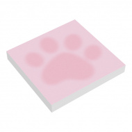 Блок для записей MESHU "Paw" 85*85мм, 100л, рисунок, 80г/м2, склейка MS_65026