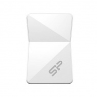 /Память Flash Drive 8GB USB 2.0 Silicon Power Touch T08 white SP008GBUF2T08V1W