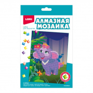 Алмазная мозаика Lori 15*20см "Слоненок" Амк-015 Алмазная мозаика Lori 15*20см "Слоненок" Амк-015
