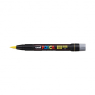 Маркер-кисть акриловый UNI Posca PCF-350 желтый 149680