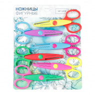 Ножницы фигурные 13см Арт Узор пластик, ассорти 632357