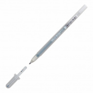 Ручка гелевая 1мм, серебро, тонир. корп. "Gelly Roll Metallic" XPGB-M#553 Sakura