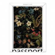 Обложка д/паспорта "Flora. Лесные ягоды" иск.кожа 3-620/06 Bruno Visconti