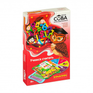 Настольная игра-викторина "Умная Сова. УЧИМСЯ СЧИТАТЬ" ВВ4006 BONDIBON