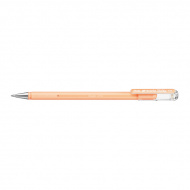 Ручка гелевая 0,8мм, оранжевый, оранж. корп. "Hybrid Milky" K108-PF Pentel