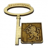 Магнит Красноярск БЕРЕСТА "Герб" ключ 21409