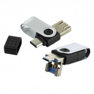 /Память Flash Drive 16Gb USB 3.0/3.1  SmartBuy TRIO 3-in-1 JTG SB16GBTRIO