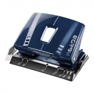 Дырокол 25л Maped Advanced metal с линейкой, синий  620312