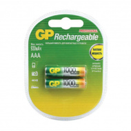Аккумулятор GP HR03 AAA BL2 (ёмкость 1000mah) GP 100AAAHC-2DECRC2 (1уп*2шт)