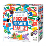 Игра карточная "Флагомания. Россия" 4650348233460 ГЕОДОМ Игра карточная "Флагомания. Россия" 4650348233460 ГЕОДОМ