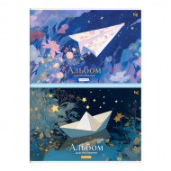 Альбом д/рис 8л А4 "Magic paper" 100г/м2, скоба, ассорти АР4ск8 06382 BG