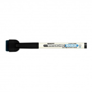Маркер для доски 2мм, пулевид., черный, пластик. корп. с губкой MGMAFE12-BK MUNGYO