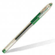 Ручка гелевая 0,5мм, зеленый, грип, прозрач. корп. "G-1 Grip" BLGP-G1-5 (G) Pilot