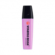 Текстовыделитель Stabilo Boss Original Pastel /светло-пурпурный/cкошенный/ 5мм 70/158