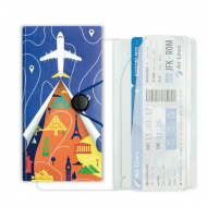 Папка-органайзер для путешествий 22,5*12см "Самолет" 6 отделений, Феникс+ 48311/12 Папка-органайзер для путешествий 22,5*12см "Самолет" 6 отделений, Феникс+ 48311/12