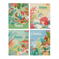 Читательский дневник А5 "В гостях у книжки 000383" 40л, тв. обл., ассорти 40ДЧТ5_3_5_0 SVETOCH