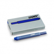 Чернильный патрон LAMY сине-черный Т10 (5шт)