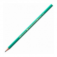 Карандаш ч/гр HB, пластик, 6-гран., б/ласт., зеленый "Evolution" 650 Bic