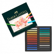 Пастель художественная Faber-Castell "Polychromos" 24цв, четырехгр., карт.уп. 128524