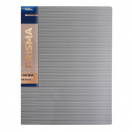 Папка 40 файлов А4, 20мм, 600мкм, карман корешок, серебро "Prisma" EC211700029/129 Expert Complete