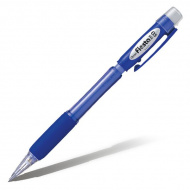 Карандаш механический 0,5мм HB, пластик. корп., синий, ластик "Fiesta II" AX125-CE Pentel