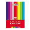 Картон мелованный/немелованный двусторон. А4 10л/10цв Hatber "Сreative Set" 10Кц4_05934 Картон мелованный/немелованный двусторон. А4 10л/10цв Hatber "Сreative Set" 10Кц4_05934